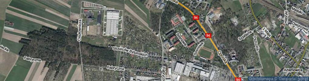 Zdjęcie satelitarne Zacisze ul.